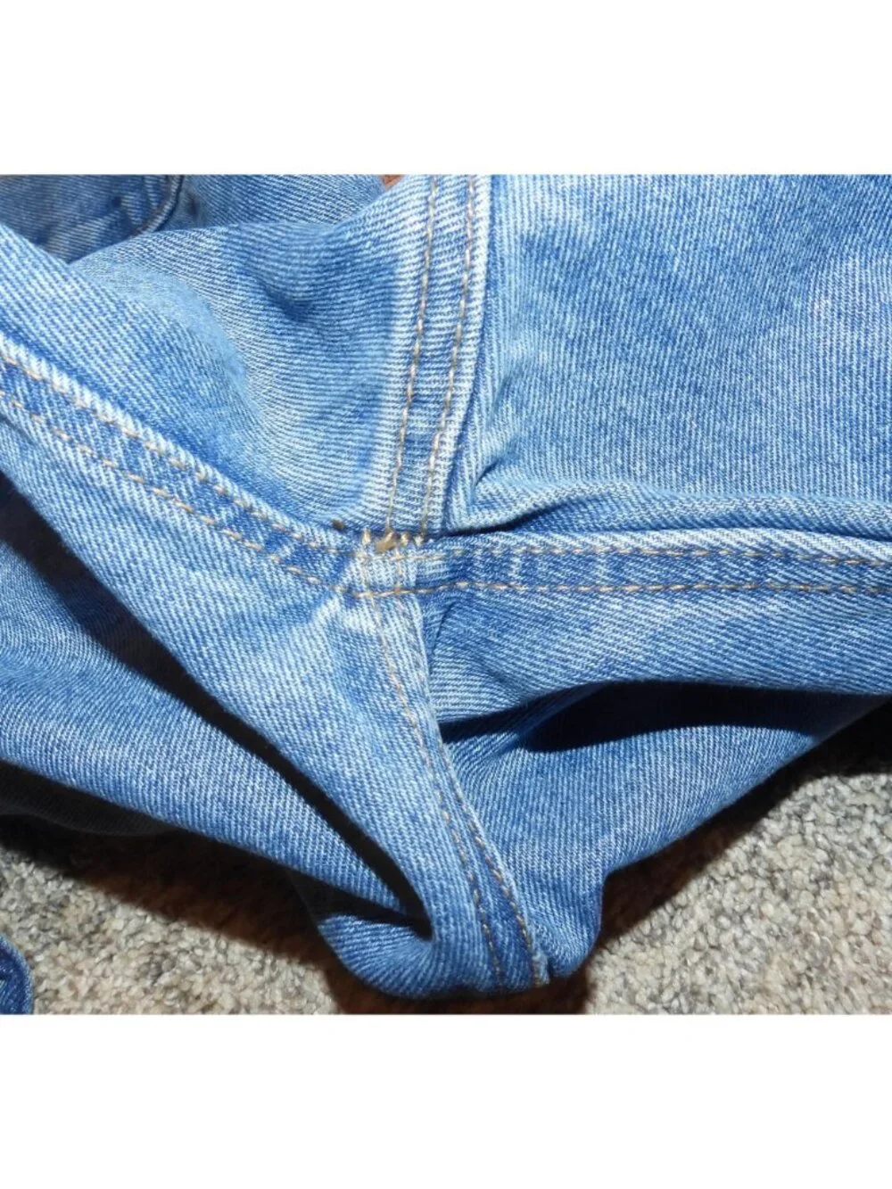 Vintage Levi's 501-0657 Sakura G S-36 Denim Blue Jeans Straight Made USA 36x28